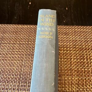 Vintage age book Island in the Wind